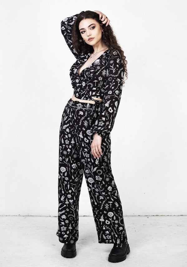 HEDGEWITCH WIDE LEG TROUSER