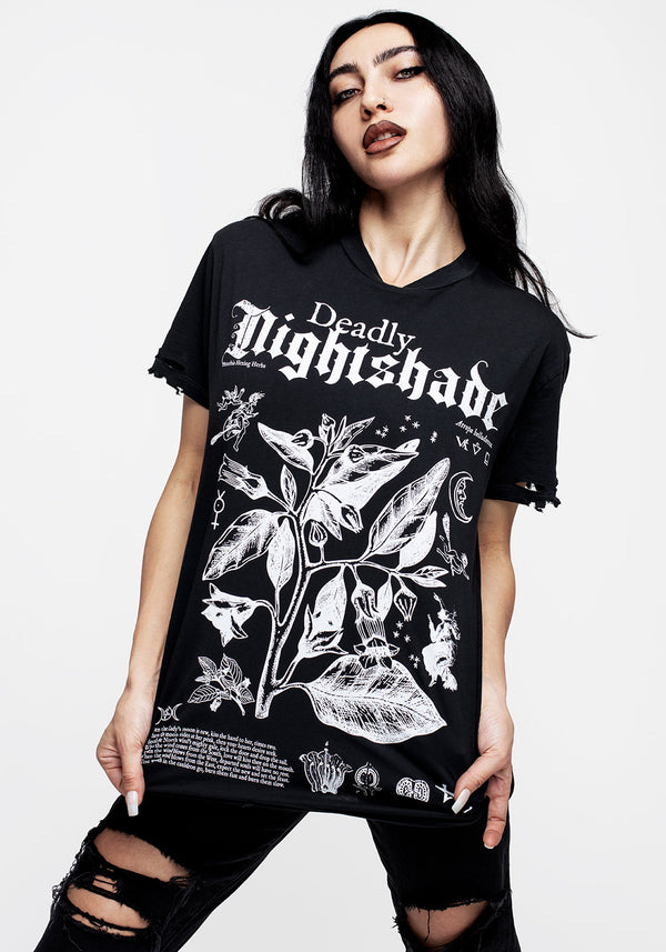 Nightshade Distressed T-shirt