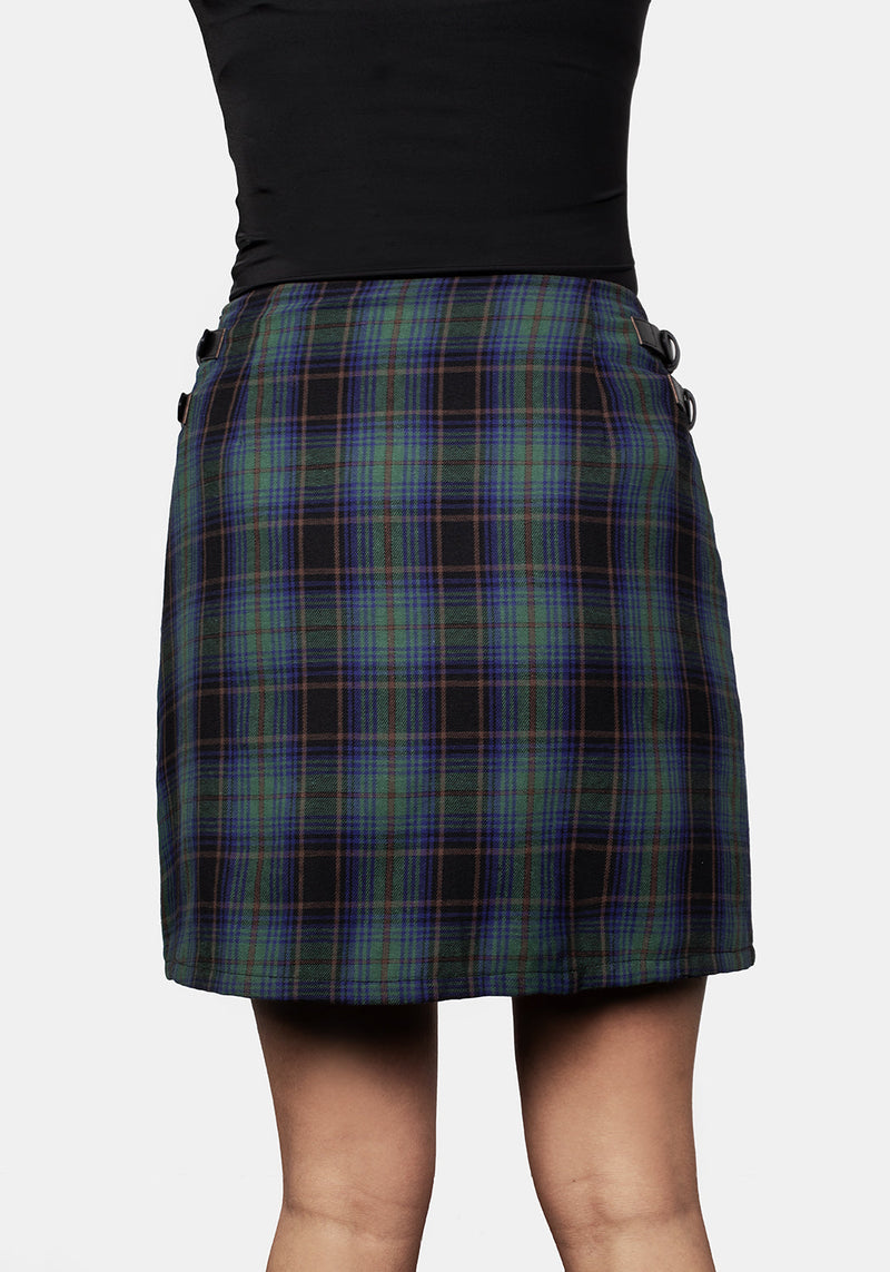Rebel A-line Mini Skirt