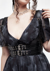 Paranoid Buckled Bodice Harness